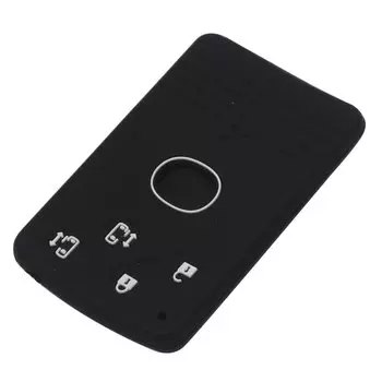 Jingyuqin силиконовый резиновый чехол для автомобильного ключа для Mazda 5 6 8 M8 CX-7 CX-9, смарт-карта, дистанционный ключ, 4-кнопочный чехол, защита кожи