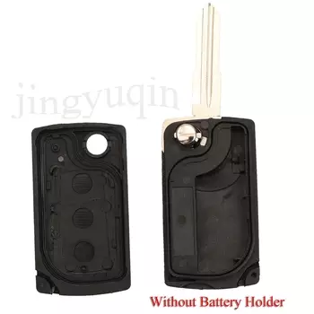 Jingyuqin складной чехол для дистанционного ключа автомобиля для Great Wall Haval Hover H3 H5, 3 кнопки, сменный чехол для ключей, чехол для брелка