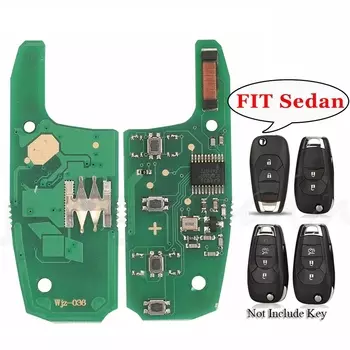 Jingyuqin удаленная автомобильная плата 433 МГц ID46 PCF7941E для Chevrolet Colorado Cruze Trailblazer Onix Tracker Onix RS брелок для ключей