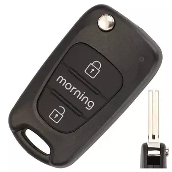 Jingyuqin удаленный автомобильный брелок для Hyundai I20 I30 IX35 Accent Kia Morning Picanto Sportage Rio 3 K2 K5 Ceed Cerato Soul 3B