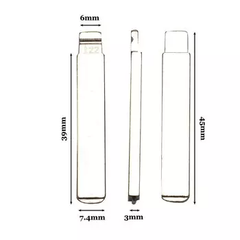 jingyuqin VA2 HU83 SX9 # 17 # 53 # 54 # 58 # 72 # 73 # 83 # 99 # 1222 для Citroen C4L Triumph для Peugeot 307 208, лезвие откидного ключа автомобиля