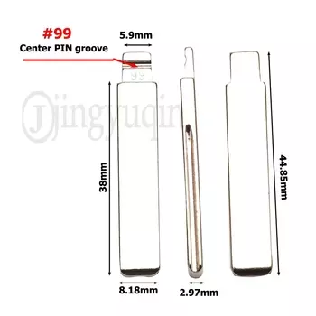 jingyuqin VA2 HU83 SX9 No17 # 53 # 54 # 58 # 72 # 73 # 83 # 99 # 1222 для Citroen C4L Triumph для Peugeot 307 208, откидной ключ, пустое лезвие