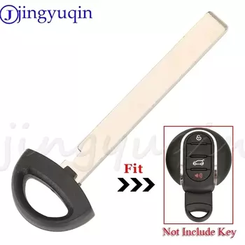 Jingyuqin вставка аварийного автомобильного ключа, необрезанная заготовка для BMW Mini Cooper Countryman Clubman F-Series F55 F56 2015-2018