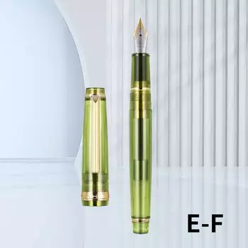 Jinhao 82 акриловые перьевые ручки золотистые EF F