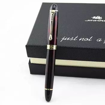 JINHAO X450 перьевая ручка глянцевый черный