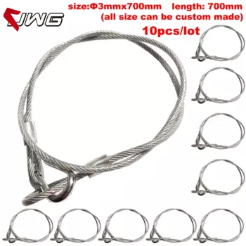 JINWEIGE Стальные тросы для сценического освещения 70 см