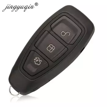 Jinyuqin 3 кнопки дистанционного смарт-ключа чехол для Ford Focus C-Max Mondeo Kuga Fiesta Focus Titanium FOB ключи оболочка замена