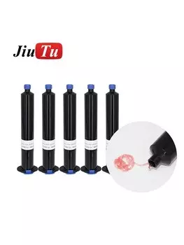 Jiutu новая формула розовый УФ-отверждаемый водостойкий клей УФ-отверждаемый клей для машины для полировки ЖК-экрана телефона
