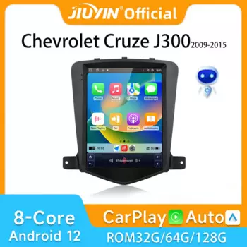 JIUYIN Android стерео Автомагнитола для Chevrolet Cruze J300 2008-2015 мультимедийный плеер GPS 2din Carplay Авто DVD 4G WIFI