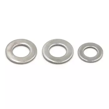M2 M2.5 M3 M4 M5 M6 M8 M10 M12 M16-M24 Нержавеющая сталь 304, черно-белая оцинкованная плоская шайба, простая шайба, плоские прокладки, кольца