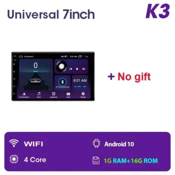 JMCQ 2 Din Android 12 4G NET 7/9/10,1-дюймовый автомобильный радиоприемник, мультимедийный видеоплеер, 2Din-навигация, GPS FM для Nissan Kia Honda VW