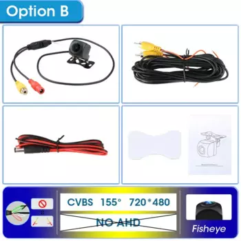 JMCQ Автомобильная камера заднего вида 175 ° 1920x1080P AHD, резервная камера заднего вида, реверсивное изображение, водонепроницаемая камера ночного видения для автомобильного монитора