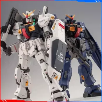 Jms HGUC 1/144 Mk2 Фигурка AEUG Titans Mk2 Сборочные игрушки Ko Два антенны Два маски Детские игрушки Декор комнаты Подарок на день рождения