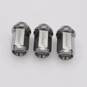 Jntitanti 10,9 класс Ti-6Al-4V с закрытым концом, титановые наконечники, колесные гайки M12 * 1,5 * 35 мм для Toyoto, Mazda, Honda, Acura, Scion, Lexus