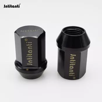 Jntitanti Gr5 титановая гайка для колес M12x1.25/1,5x35 мм с закрытым концом