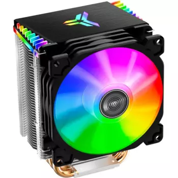 JONSBO CR-1400 ARGB черный воздушный охладитель, 90 мм мини-охладитель ЦП, черный