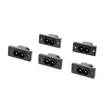 JOOKLAAD IEC320 C8 разъем питания черный 5 шт.