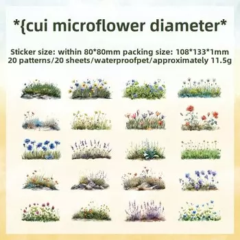 Journamm наклейки для растений 20 шт.