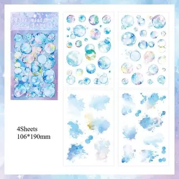 Journamm наклейки для скрапбукинга 4 листа