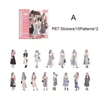 Journamm наклейки Kawaii Girl