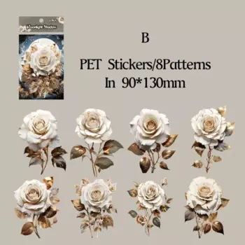 Journamm наклейки Роза