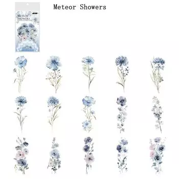 Journamm наклейки с цветами 30 шт