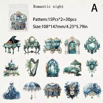 Journamm наклейки-шары барокко