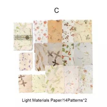 Journamm винтажная текстурированная бумага для скрапбукинга
