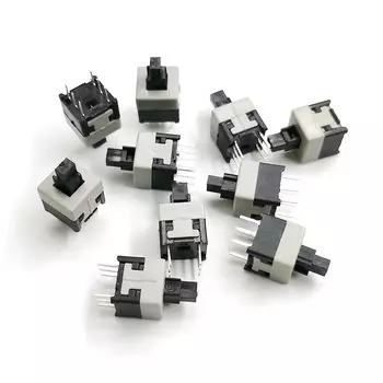 JOYING LIANG Микроквадратный самоблокирующийся переключатель 8,5*8,5 мм