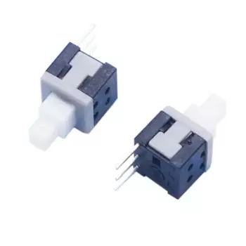 JOYING LIANG Самоблокирующийся кнопочный переключатель 5,8x5,8 мм, медный, 10 шт