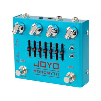 JOYO R-26 Monomyth Bass Preamp, электрические педали с эффектами Overdrive, 6-полосный Графический EQ предлагает усилитель, имитация педали тона