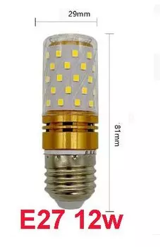 JOYPINJ Светодиодная лампа E27/E14 12/16/20/30/40 Вт