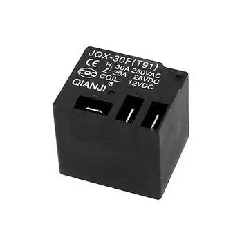 JQX-30F DC 12V Coil 5 Terminal PCB Type Mini Power реле