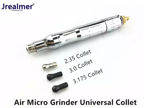 Jrealmer 1 шт. NAK-180 Air Micro шлифовальный карандаш Универсальные цанги Шлифовальный станок под давлением воздуха