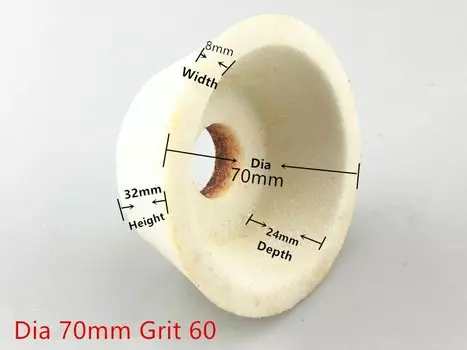 Jrealmer шлифовальный круг диаметр 70/100/125 мм