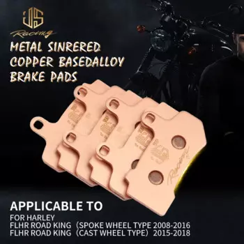 JSRAOIMG для Harley Davidson Road King Street Road Glide Electra Glide FLHR FLHX FLTR 2008 2009 2010 2011 2012 2013 2014 2015 2016 2017 2018 спеченные передние и задние тормозные колодки FA409HH