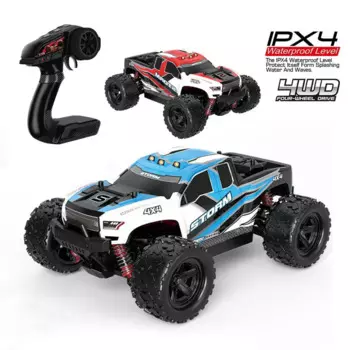 JTY Toys 1:18 RC Грузовик 4x4 Высокоскоростной внедорожный багги Радио Водонепроницаемые альпинистские грузовики с дистанционным управлением Электромобиль для детей