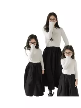 Юбка А-силуэта для девочек на весну и осень