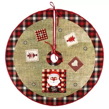 Юбка для елки снеговик DKSHETOY