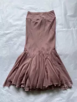 Юбка-миди Женская сетчатая, 2 цвета