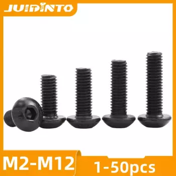 JUIDINTO болты с шестигранной головкой и круглой головкой М2-М10 12.9 класса