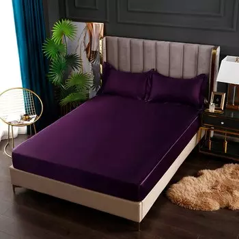 JUNIKALI Атласная простыня 200*220