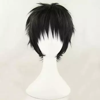 Юрий! На ледяной Katsuki Yuuri короткие Bla термостойкий косплей костюм парик