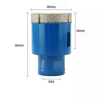 JUSTINLAU Алмазное сверло для плитки 6-68 мм