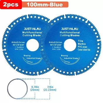 JUSTINLAU диски для угловой шлифовальной машины 2 шт.