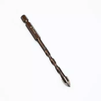 JUSTINLAU Набор Шестиугольных Сверл С Крестообразным Шлицем Для Плитки, Стекла, Керамики, Сверления Каменной Кладки