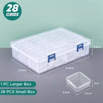 Ювелирный органайзер SEVENWELL 4/10/12/15/28 ячеек