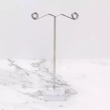 Ювелирный органайзер SEVENWELL, металлический, черный/прозрачный