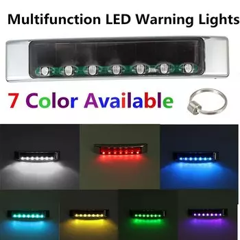 JX-LCLYL, беспроводной Автомобильный светодиодный стробоскоп на солнечной батарее Предупреждение ждающий фонарь, аварийный боковой сигнал, мигалка