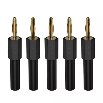 JZDZ Адаптеры разъемов banana 5 шт.